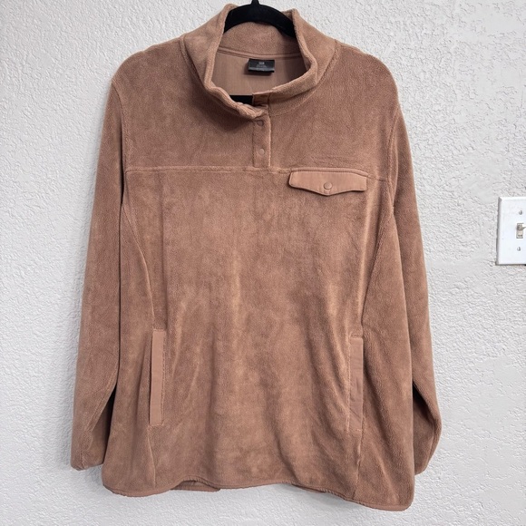 Men’s 32° Heat Brown Pullover Sweater - Size XXL - Picture 1 of 4